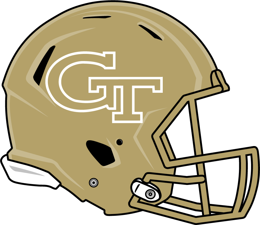 Georgia Tech Yellow Jackets 2019 Helmet v2 diy iron on heat transfer